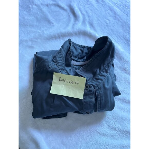 5.11 Tactical Women Long-Sleeve Button-Up Shirt Charcoal Gray Casual Lightweight - Picture 8 of 8